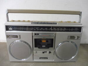 「6054/T3B」 National ナショナル RX-5100 ラジカセ 昭和レトロ アンティーク FM AM カセットテープ 当時物 コレクション 通電確認済
