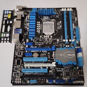 ASUS P8Z77-V PRO IOパネル付属 LGA1155 ATXマザーボード 第2・3世代CPU対応 最新Bios 動作確認済み PCパーツ