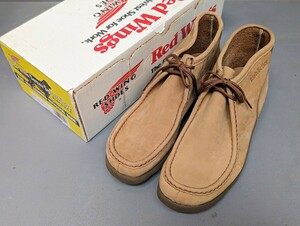 90s 未使用 レッドウィング 891RED WING チャッカブーツ Irish Setter Wallaby ヌバックレザー 