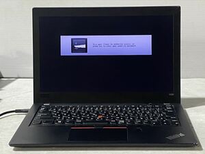 BIOSロックあり バッテリー欠品 ThinkPad X280 core i5-8350U/メモリ8GB/12.5インチ　ジャンク520