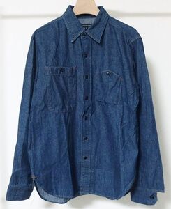 Engineered Garments エンジニアードガーメンツ Work Shirt 6oz Denim Indigo デニム ワーク シャツ S