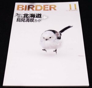 BIRDER (バーダー) 2022年 11月号★3日で巡る 北海道鳥見満喫ガイド　オオワシ　タンチョウ　シマエナガ　バードウォッチング　野鳥