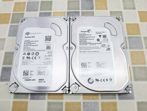 ∨ JUNK｜2個まとめ 3.5インチ HDD ハードディスク SATA｜Seagate シーゲート ST3320613AS ST500DM002 ジャンク扱い｜ HDD 内蔵型 ■N8531