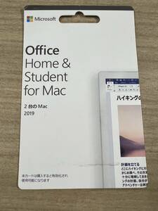 【未使用】Microsoft Office Home & Student for Mac 2019 カード版