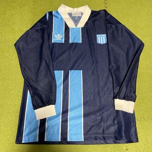 94-95 ラシンクラブ ユニフォーム アウェイ 長袖 アディダス adidas スポンサー無し アルゼンチン RacingClub1994 - 1995 argentina