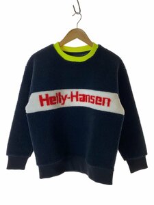 HELLY HANSEN◆FP JAQUARD LOGO CW/S/ポリエステル/BLK/HH51963