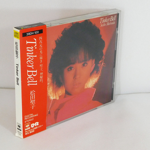 箱帯付き CD「松田聖子/Tinker Bell ティンカーベル」旧規格 38DH-100 84年盤 CSR刻印あり 税表記なし/松本隆/船山基紀/南佳孝/松任谷由実