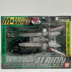 未開封 BANDAI M&V 機動戦士ガンダム 0083 STARDUST MEMORY アルビオン 戦艦 フィギュア GP01Fb 試作一号機 ジムキャノン ジムカスタム MIA