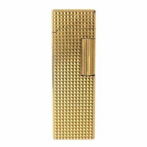 【中古】 Colibri コリブリ ガスライター ダイヤモンドヘッド ゴールド 61×20×11(mm) NT BCランク