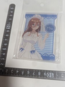 五等分の花嫁　パネルスタンドミニ　ナイロン未開封　中古