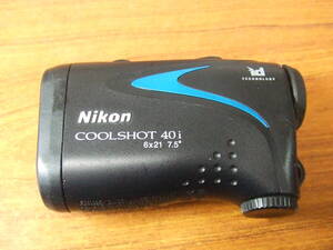 M48　Nikon ニコン COOLSHOT 40i 6×21 7.5° ゴルフ用 レーザー距離計 中古　本体　難あり　ジャンク