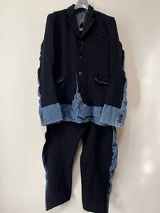 COMME des GARCONS HOMME PLUS EVER GREEN 06SS デニム ドッキング セットアップ