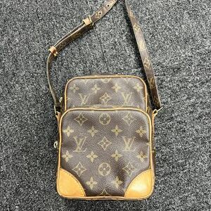 ★1円スタート品★LOUIS VUITTON ルイヴィトン モノグラム アマゾン M45236 シリアルTH0954ショルダーバッグ ポシェット ブラウン 茶色