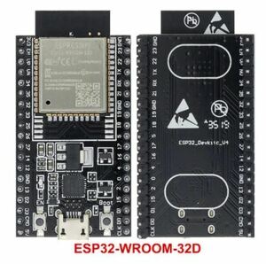 ESP32-WROOM-32D 開発ボード　Wi-Fi、Bluetooth、CH9102X　3Dプリンター リモート監視・制御 3Q1D/10