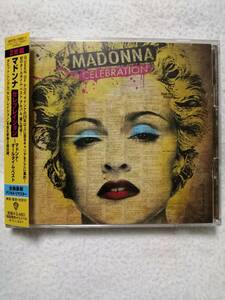 【廃盤国内盤２CD】Madonna Celebration 初版 マドンナ　セレブレーション