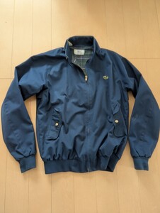 古着 LACOSTE ラコステ スイングトップ ジャケット ネイビー S