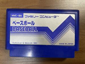 67（何本でも送料185円） ベースボール ＦＣ ファミコン 作動確認・クリーニング済 同梱可 