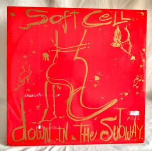 12インチEP Soft Cell Down In The Subway 輸入盤Orig./Marc Almond,Dave Ball,ソフトセル マーク・アーモンド,デイヴ・ボール