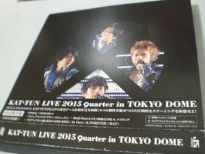 3DVD　KAT-TUN　初回限定盤　帯付き　LIVE 2015 9uarter in TOKYO DOME