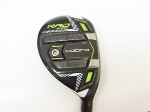 Cobra コブラ RAD SPEED HYBRID U5 24° ユーティリティ TOUR AD for RADSPEED 70 flex:SR ヘッドカバー付 ∩SP7971