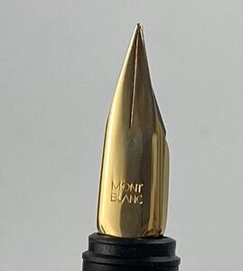 1000円〜●★筆記未確認★ 万年筆　MONT BLANC モンブラン EF ブルー ブラック ケース 替えインク ボトルインク ★okoy3232442-35★op4950