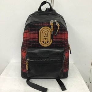 COACH 表記無し コーチ リュックサック、デイパック リュックサック、デイバッグ E1220-00000 チェック レザー 10080939