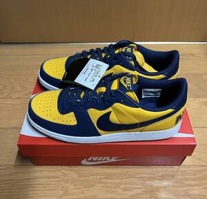 28.0cm 国内正規品 Nike Terminator Low University Gold and Navy Michigan ナイキ ターミネーター ロー ユニバーシティゴールド ミシガン