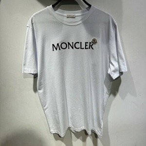 MONCLER FELT LOGO S/S T-SHIRT SIZE-XL 8C000578390T モンクレール フェルトロゴ 半袖Tシャツ