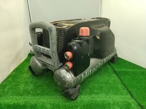 中古 ジャンク品 点検マーク点灯 ファンプロペラ破損有 Hitachi koki 日立工機 エアコンプレッサ EC1445H