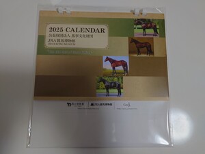 JRA競馬博物館オリジナル2025年卓上カレンダー「親仔で殿堂入りした名馬たち」