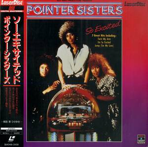 B00174073/LD/ポインター・シスターズ(POINTER SISTERS)「So Excited (1986年・SM048-3109・リズムアンドブルース・ディスコ・DISCO・シ