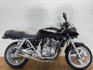 大阪～　スズキ　ＧＳＸ２５０Ｓ　ＫＡＴＡＮＡ　ヨシムラマフラー　カスタムハンドル　フェンダーレス