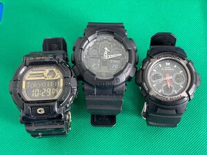 CASIO カシオ G-SHOCK Gショック3点まとめジャンク品管理番号10-A470