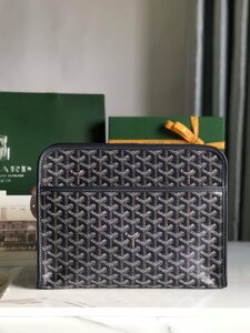 【Goyard】 未使用 ゴヤール ボストンバッグ カラーブラウン ブラック