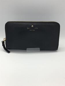 kate spade new york◆長財布/-/BLK/レディース