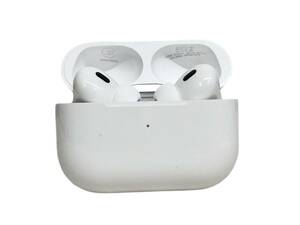 Apple (アップル) AirPods Pro 2nd Generation エアポッズプロ 第2世代 ワイヤレスイヤホン MTJV3J/A ホワイト 家電/078