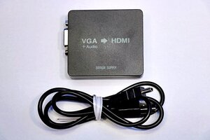 2点入荷 サンワサプライ　VGA信号HDMI変換コンバーター VGA-CVHD2 / USBケーブル付き　55432Y