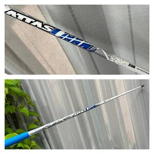 レア/ATTAS クール 5-SR 1W用シャフト単品LTDx KING RADSPEED SPEEDZONE F9 AEROJET対応45.5in