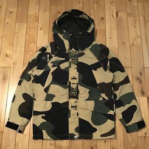 ★XL★ Giant camo スノボ ジャケット 1st camo a bathing ape BAPE hoodie snowboard jacketエイプ ベイプ アベイシングエイプ 迷彩 z023