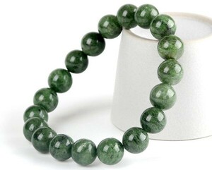 クロムダイオプサイド Chrome Diopside 透輝石 とうきせき ブレスレット Bracelet パワーストーン 玉サイズ8mm 天然石