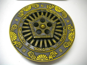 昭和レトロ ヴィンデージ 鉄器 灰皿 敬白 インテリア　和雑貨　鉄器灰皿　 鉄炭皿　伝統 鋳物