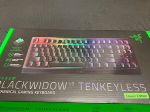 中古　RAZER キーボード　black window v3 ゲーミングキーボード