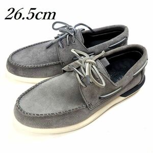 R573 新品 SPERRY TOPSIDER スペリー トップサイダー ゴールド エーオー プラッシュウェーブ 2.0 スウェード デッキシューズ 26.5cm