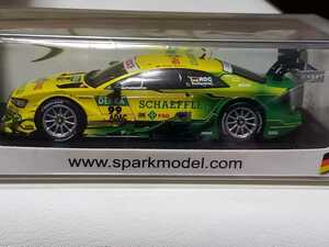 新品 1/43 スパーク SPARK アウディ RS5 DTM アウディスポーツ・チームフェニックス 2015 DTM 10位 No.99 M.Rockenfeller