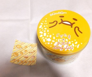 サンリオ ぐでたま お菓子缶 空缶 シール付き 2015年