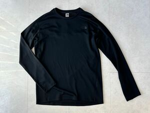 ノースフェイス 長袖 Tシャツ XLサイズ THE North face ロングスリーブ 美品 ブラック