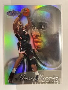 NBAカード　アロンゾ・モーニング　ALONZO MOURNING FLAIR SHOWCASE POWER FLEER’98-‘99 SHOWPIECE【ヒート時代】