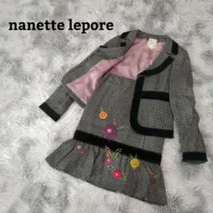 【nanette lepore】ナネットレポー　東京スタイル　セットアップ　上品