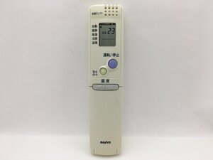 SANYO　エアコンリモコン　RCS-ZP1　中古品C-5458