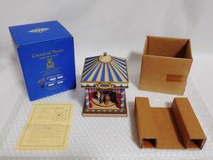 現状品　Classical Music　Revolving Stage Series　Circus　Je cherche apres　titine　CMK-002　オルゴール　サーカス　ティティーナ